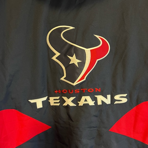 Houston Texans Vintage 2010 Fleece Lined Coat - Size L - NEW w/tags - Picture 7 of 8